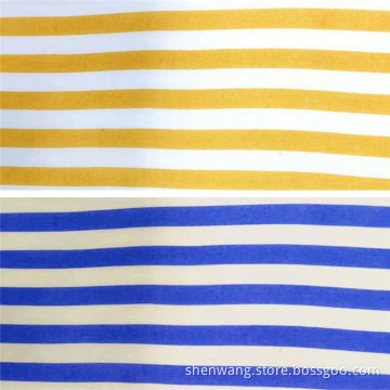 Hot Sale 100% Rayon Stripes Woven Garment Fabrics